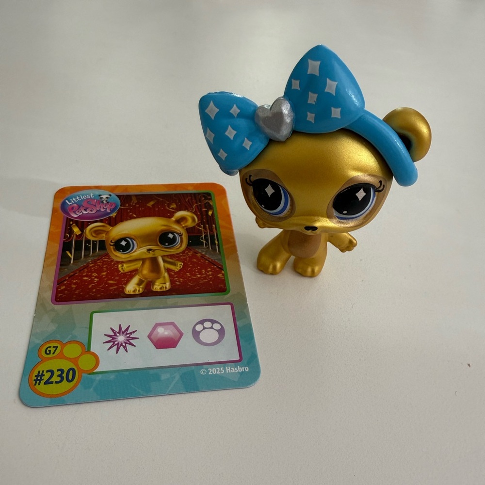 New Littlest Pet Shop Panda G7 - #230 Rare